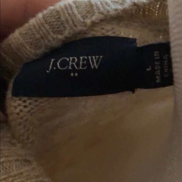 Mens J Crew sweater size L - Picture 2 of 2